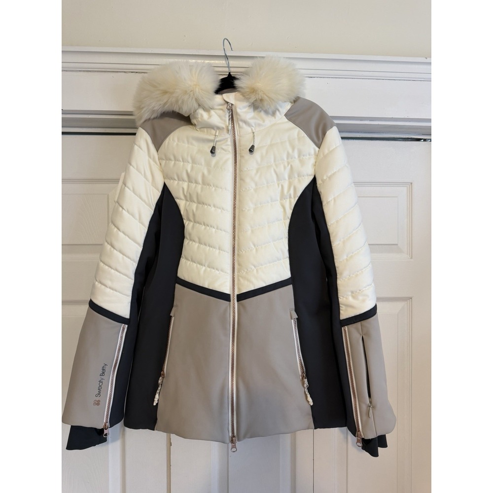 Sweaty Betty - Method Hybrid Ski Jacket Size Large RECCO Technology - Picture 10 of 11